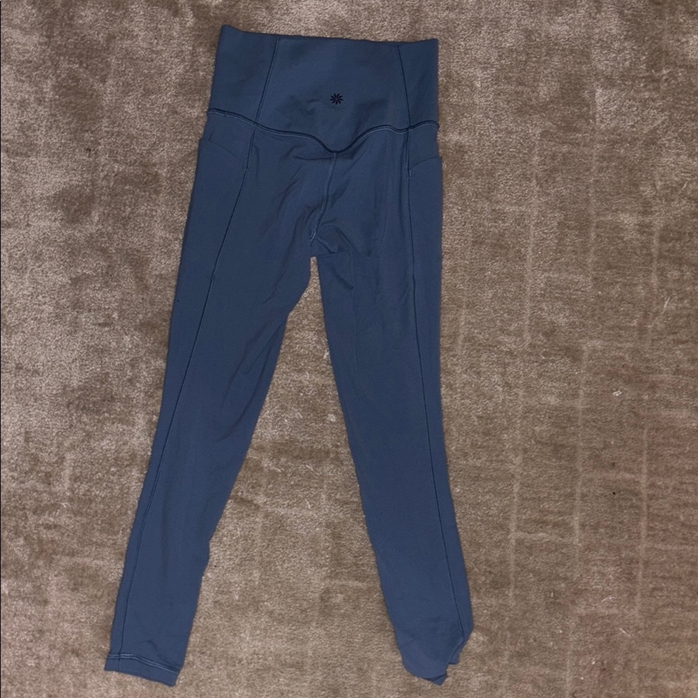 Lululemon Athletica Blue High-Rise Leggings